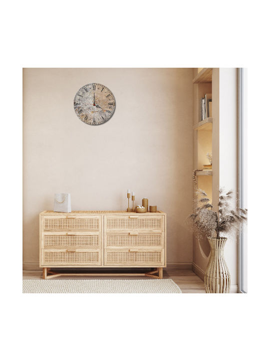 Ceas de Perete Decorare Living Dormitor Imitatie Beton 30cm