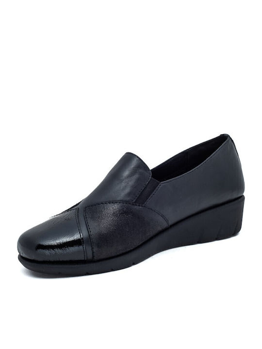 Anatomic Leather Ballerinas Black