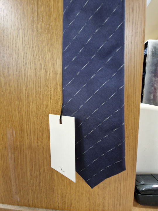 Men's Tie Printed in Navy Blue Color