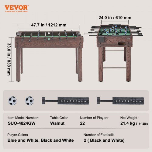 Vevor Football Standing Table