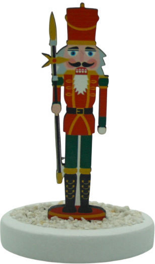 Makwedding Wooden Christmas Nutcracker Multicolour