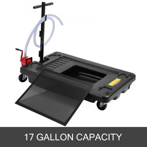 Portable Oil Drain Pan Vevor Pump 64L SUV Cars & Trucks Qcpyp17gsysylbyc1v0