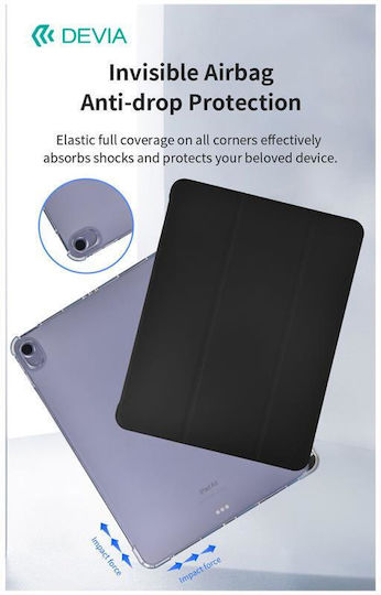 Devia Series Flip Cover Ανθεκτική Μαύρη (iPad Air 11" 2024/2025/2026)