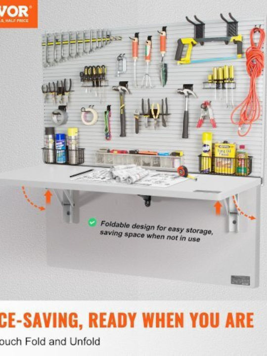Desk Wooden White 60x40cm