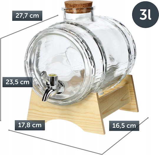 Butoi Kadax Robinet Antałek Vin Bere 3l