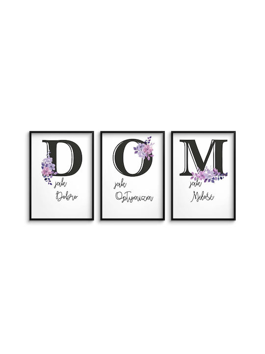 Decorative Wall Posters Living Room Inspired Motivation 3x50x70