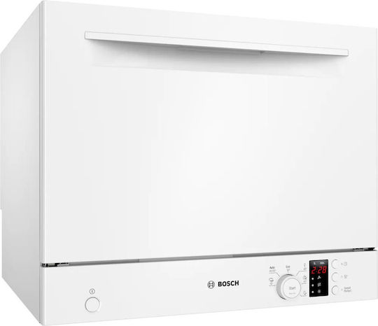 Bosch Πλυντήριο Πιάτων Πάγκου για 6 Σερβίτσια ExtraDry Π55.1xY45εκ. Λευκό
