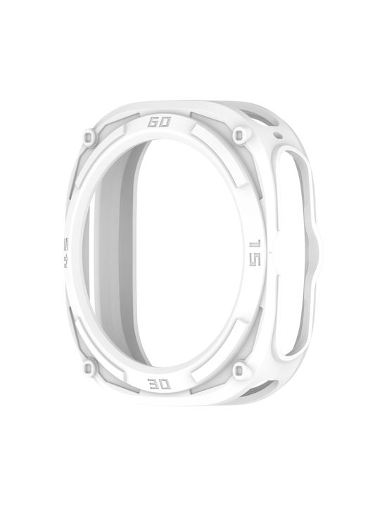 Θήκη Σιλικόνης σε Λευκό χρώμα για Samsung Galaxy Watch Ultra 47mm