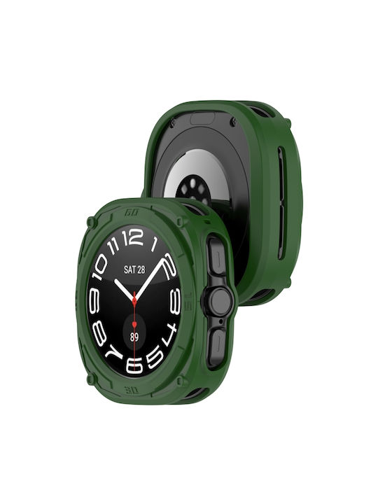 Θήκη Σιλικόνης σε Πράσινο χρώμα για Samsung Galaxy Watch Ultra 47mm