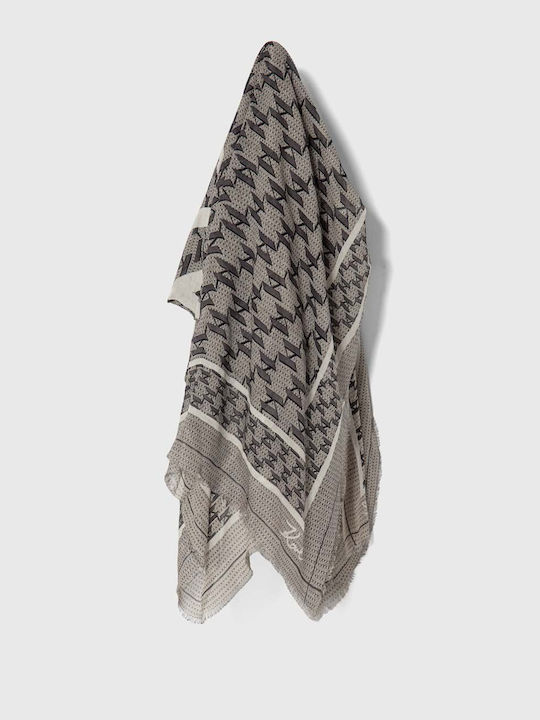 Karl Lagerfeld Women's Wool Scarf Multicolour