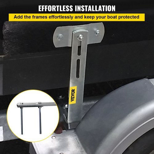 Vevor Boat Trailer Guides 48" Carpeted Cover Ctcdgxycdkb4843pwv0