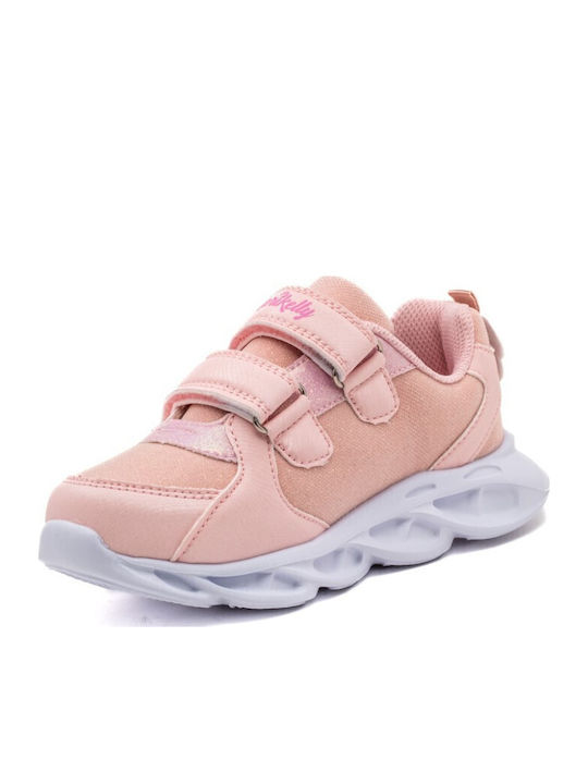 Παιδικά Sneakers με Σκρατς Ροζ