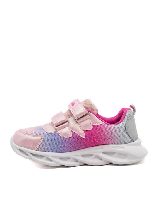 Παιδικά Sneakers με Σκρατς Ροζ