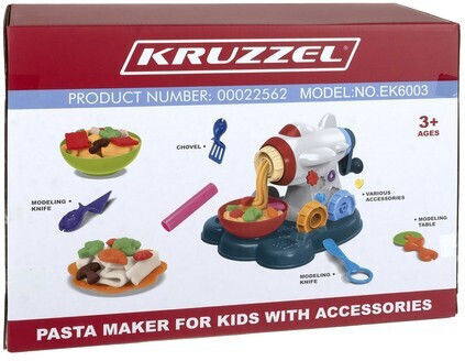 Kruzzel Plasticine - Game for 3+ Years, 5pcs