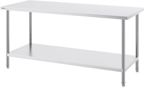 Vevor Stainless Steel Workbench 30x72x34in Food Preparation Cfbxggztlcwjs66rvv0