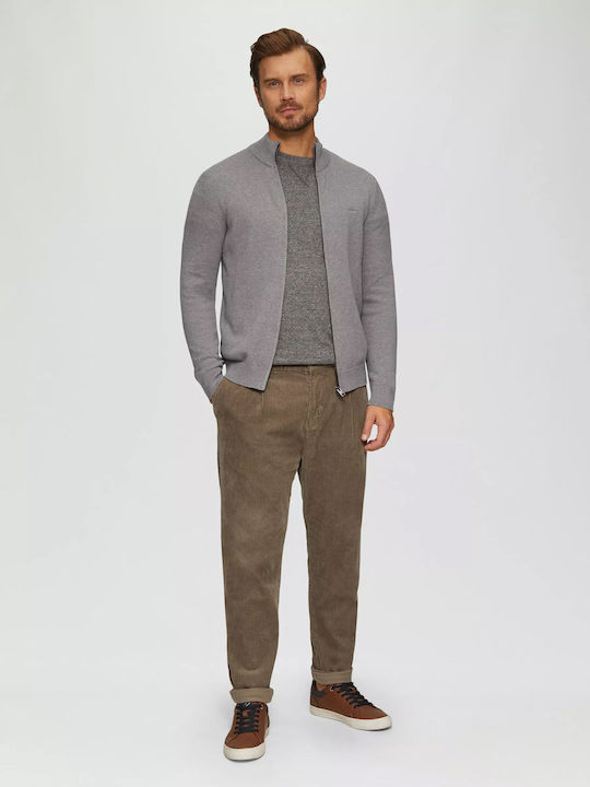 s.Oliver Men's Cardigan Grey