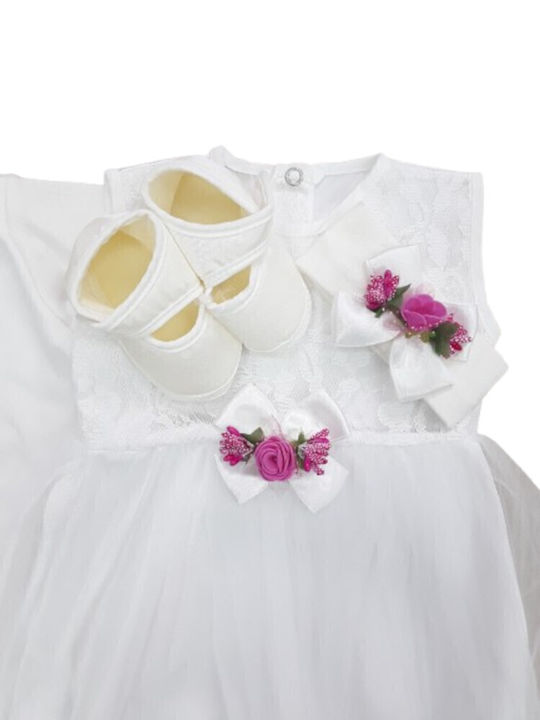Domina Set Onesie White