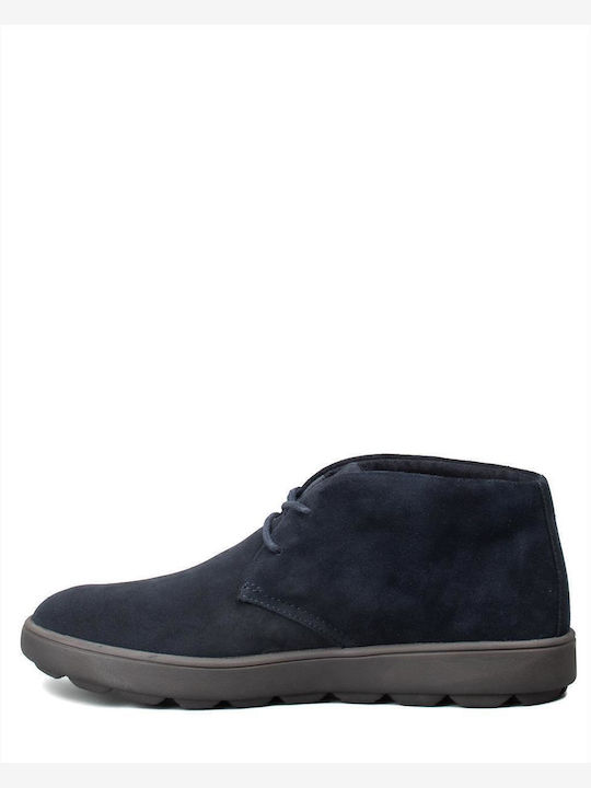 Spherica Wildleder Marineblaue Chelsea Herrenstiefel