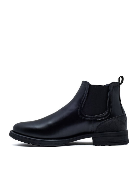 Schwarz Chelsea Stiefeletten
