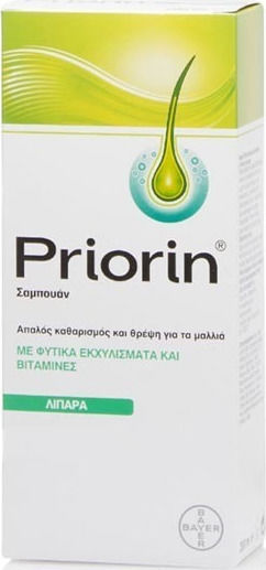 Priorin Shampoos against Hair Loss for Oily Hair 200ml