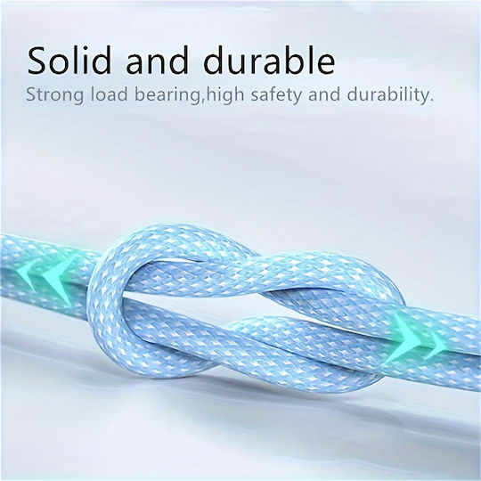 Techsuit Pcb114d USB 2.0 Cable USB-C male - USB-C 60W Μωβ 1m