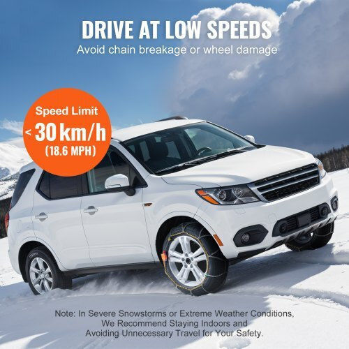 Vevor Schneeketten PKW 2Stück