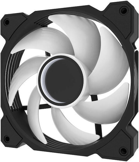 Darkflash DR08 Case Fan 120mm with RGB Lighting and Connection 4-Pin PWM 5pcs