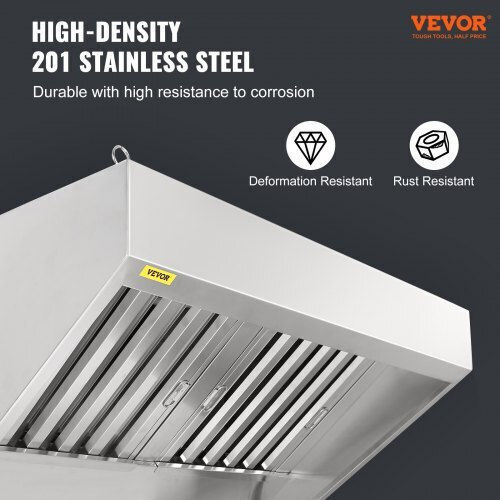 Vevor 4-футов търговски аспиратор за хранителни камиони Sypyzyc4025hpmafev0