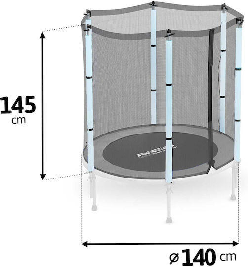 Outdoor Net Trampoline 140cm 4.5ft Neo-sport