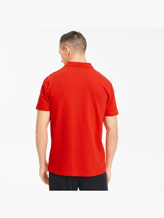 Puma Goal Casuals Polo T-shirt Κόκκινο