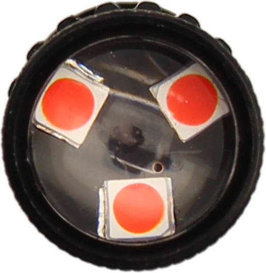 Bipolar Led Canbus Bulb 1157 Bay15d 30 Smd 12-24v 900lm Red 1 Piece Oem