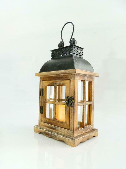 Eurolamp Christmas Wood Battery Candle 31x17cm