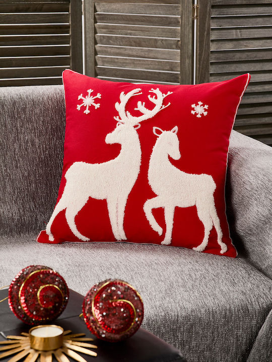 Whitegg Christmas Decorative Pillowcase 45x45pcs