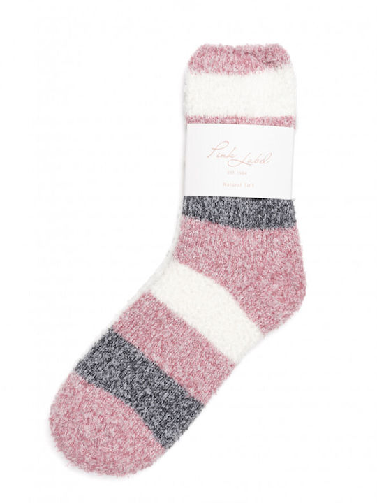 Pink Label Дамски Чорапи Dusty Pink 2Пакет