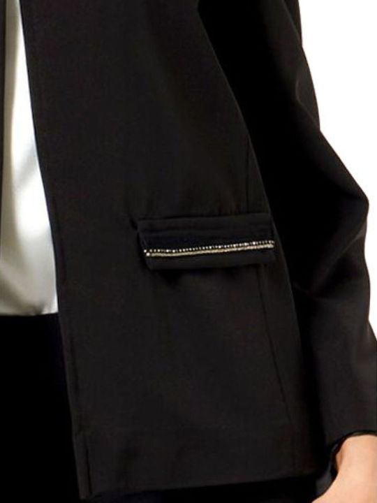Anna Raxevsky Blazer pentru femei Sacou Negru