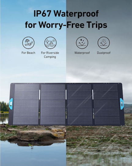 Anker Solix Ps400 Ηλιακό Panel Φορτιστής 400W (Φορητών Συσκευών)