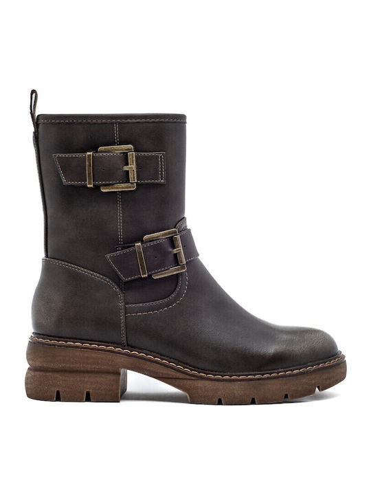 Stiefeletten Damen Schwarz