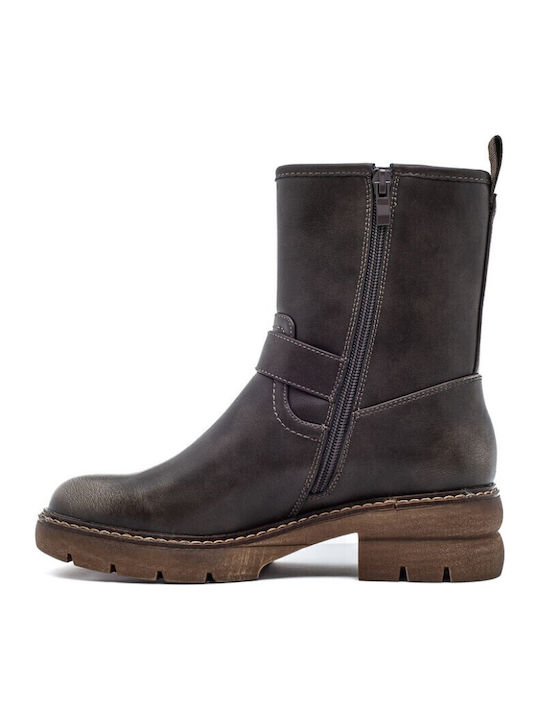 Stiefeletten Damen Schwarz