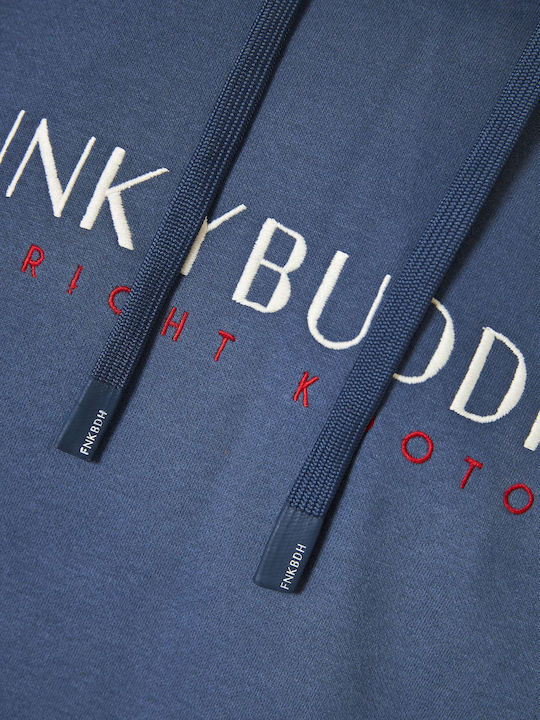 Sweatshirt with Hood Blue