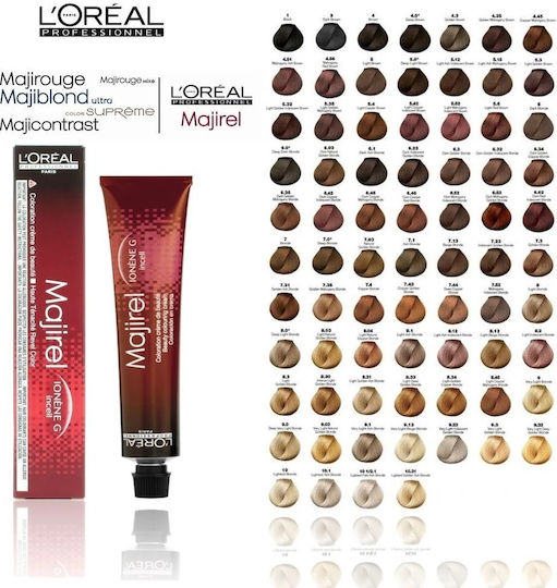 L'Oréal Professionnel Majirel Βαφή Μαλλιών 8.1 Ξανθό Ανοιχτό Σαντρέ 50ml 56gr