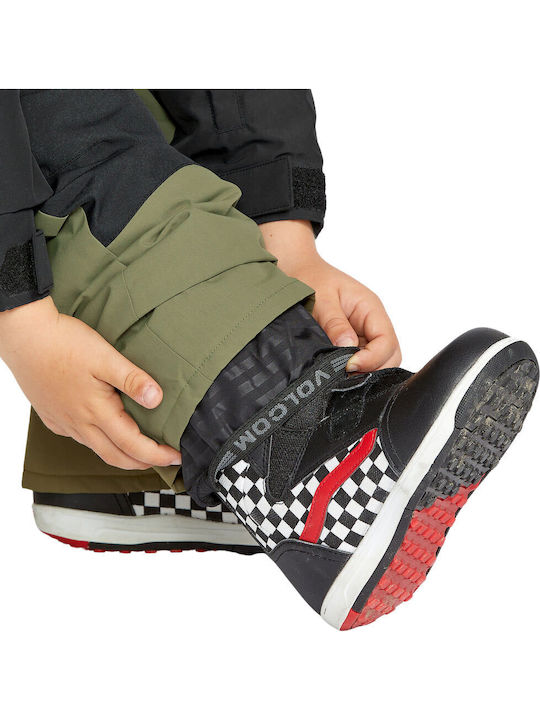 Volcom II0452500-IVY Salopetă de schi și snowboard pentru copii Ski & Snowboard Verde