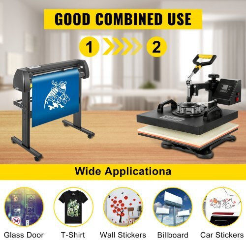 Vevor Multifunction Heat Transfer Machine & Vinyl Cutter 34” Thj3838+kzj-87001v2