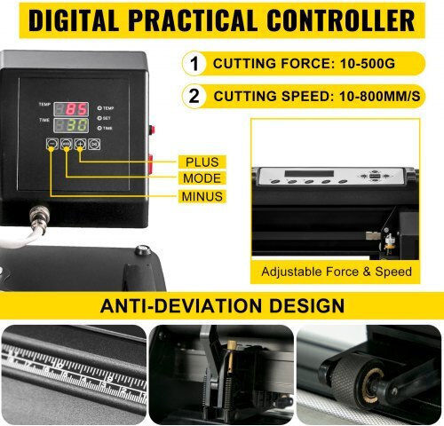 Vevor Manual Multifunctional Heat Transfer Press 38x38cm