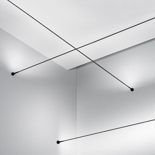LED Γραμμικό Φωτιστικό Τοίχου Ρυθμιζόμενο Λευκό 500εκ.