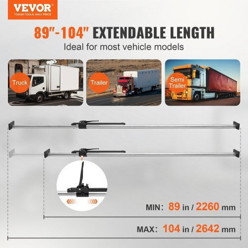 Verstellbare Laststange Vevor 89"-104" 4 Stück Hlycsjtj89104consv0