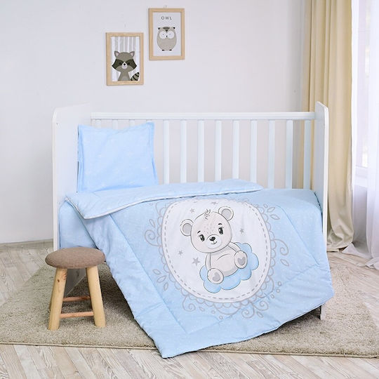 Lorelli Σет За Количка Little Bear Синьо 3бр
