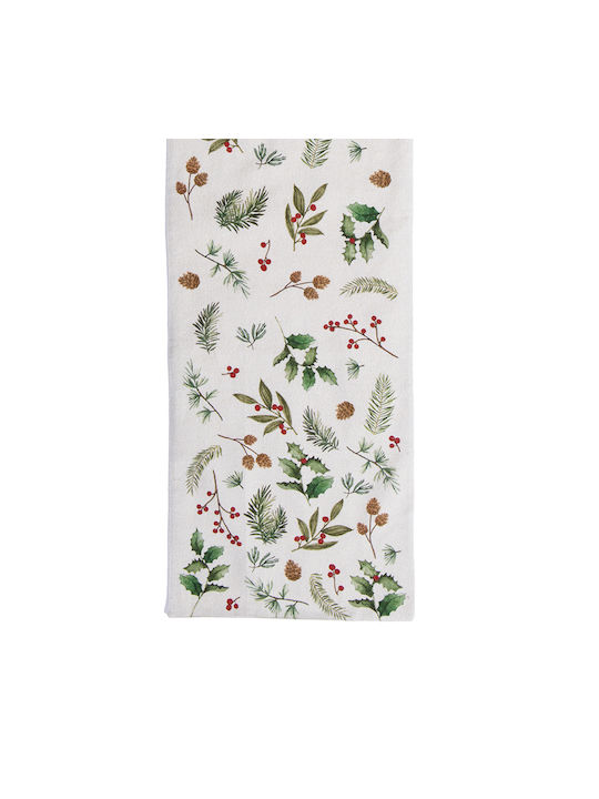 Nef-Nef Homeware Christmas Tablecloth Runner Fabric Multicolour L33xW150cm.