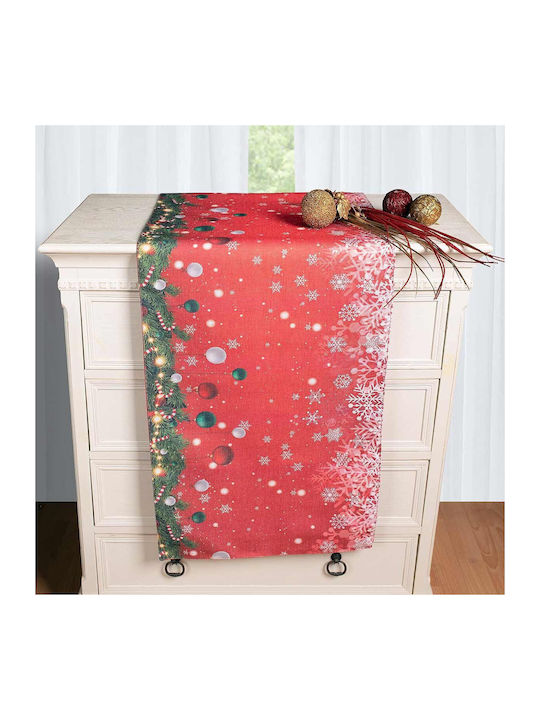 Weihnachtstischläufer Druck 45cm x 170cm Ks2025-16