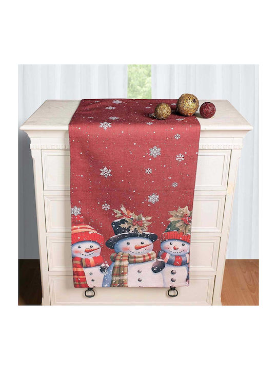 Christmas Table Runner Print 45cm X 170cm Ks2025-15