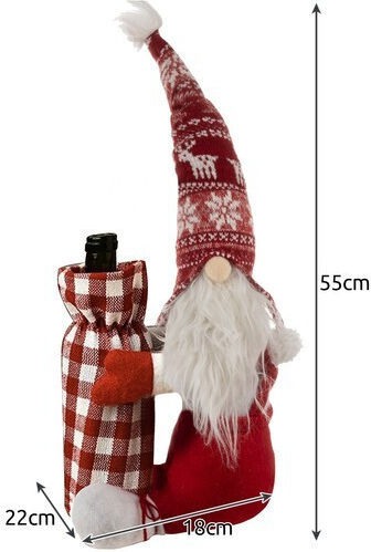 Christmas Gnome Bottle Bag Ruhhy 22508
